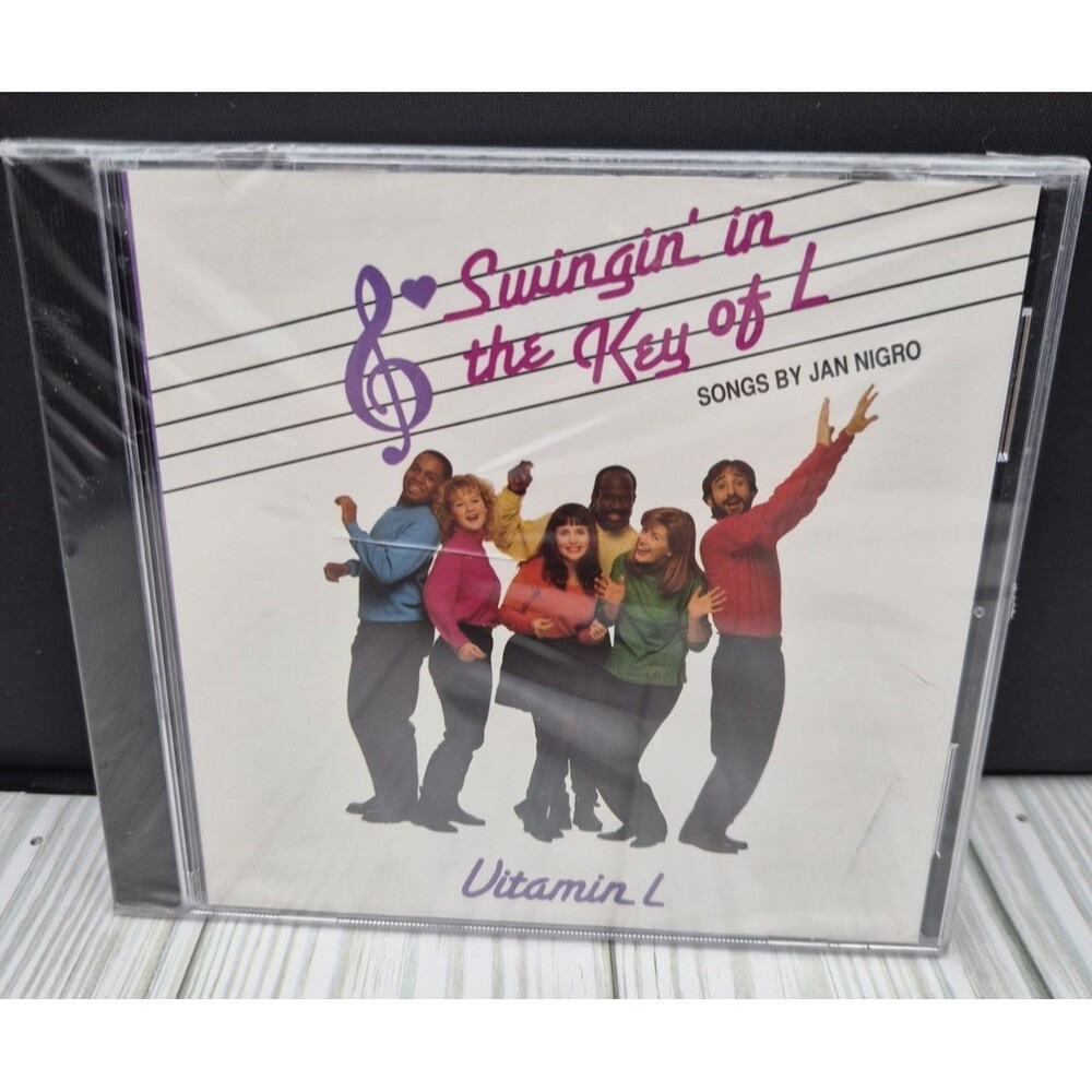 Vitamin L - Swingin' in the Key of L (CD, 1992) Brand New - Cracked Case READ